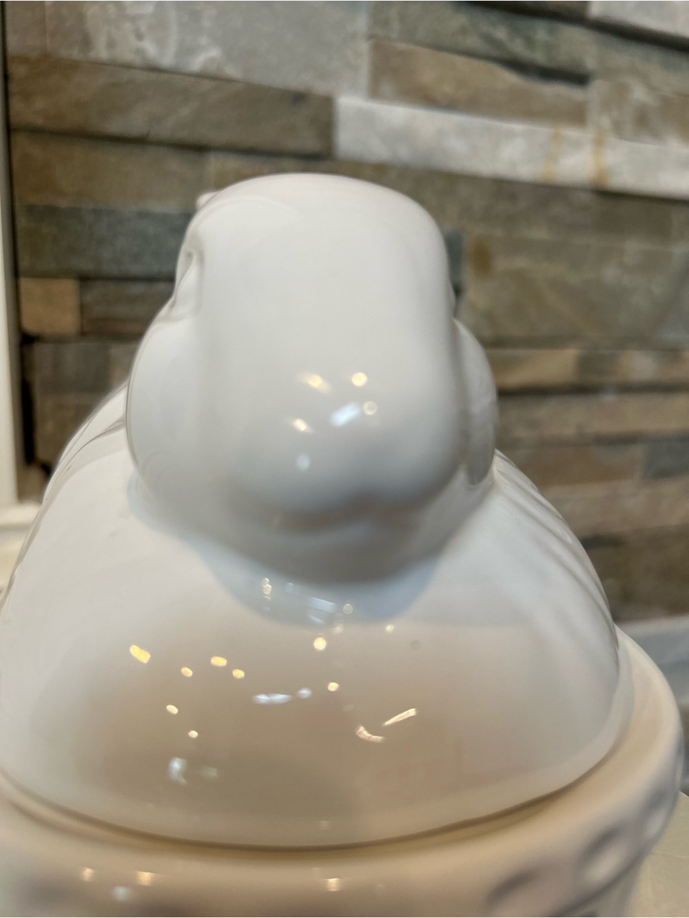 Ashland White Ceramic Bunny Butter Dish - Picture 6 of 16
